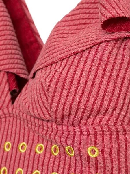 Bikini Duskii z falbankami czerwony