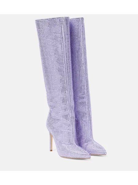 Škornji Paris Texas vijolična