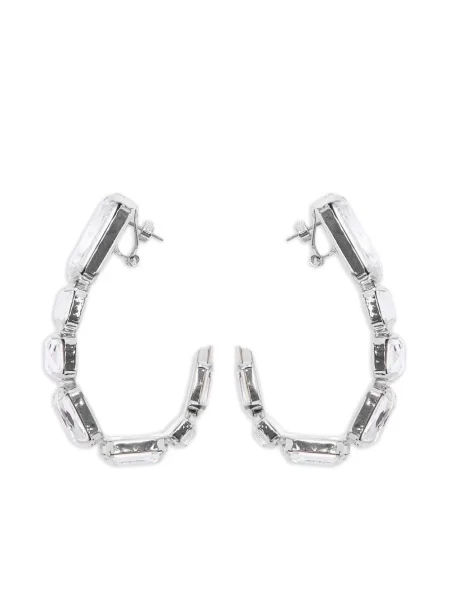 Cercei Area de cristal argintiu