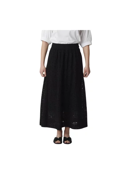 Spódnica Alpha Studio z dżerseju czarna