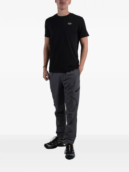 Scurt tricou Under Armour cu autograf negru