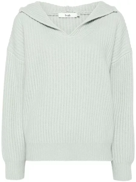 Sweter B+ab z kapturem zielony