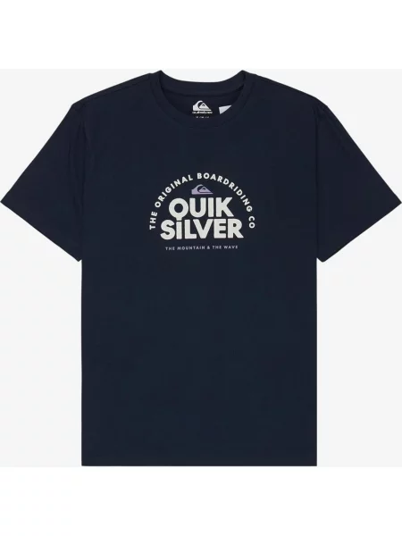 Koszulka Quiksilver Fundamental Ride granatowa S niebieska