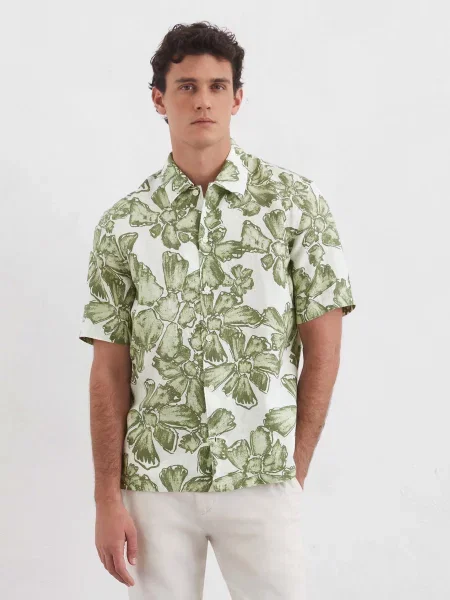 Льняная рубашка Marc O'polo
