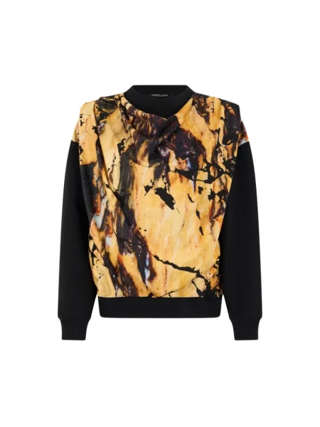 Bluza Roberto Cavalli z nadrukiem