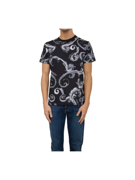 Koszulka Versace Jeans Couture czarna