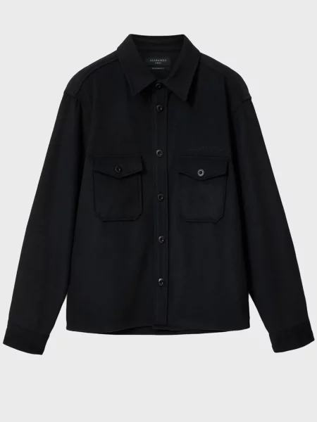 Сорочка Allsaints чорна
