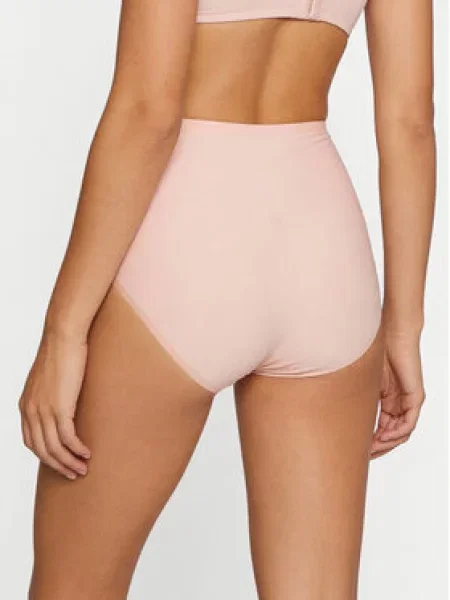 Chantelle Klasikinės kelnaitės aukštu juosmeniu Soft Stretch rožinė