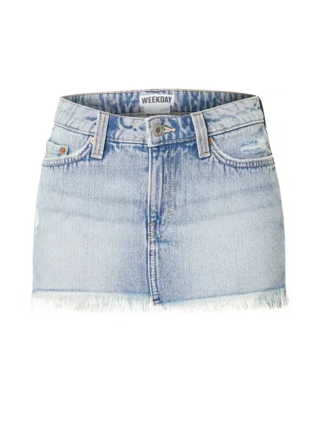WEEKDAY Szoknyák Centure' világoskék
