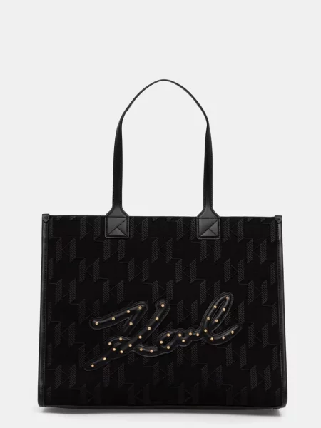 Geantă shopper Karl Lagerfeld negru