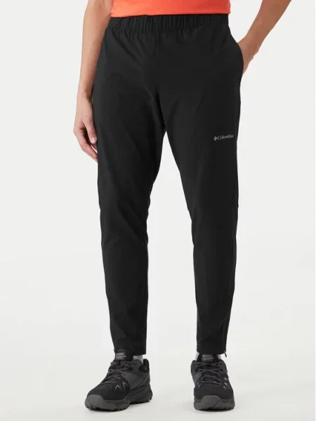 Outdoorové kalhoty Columbia černé