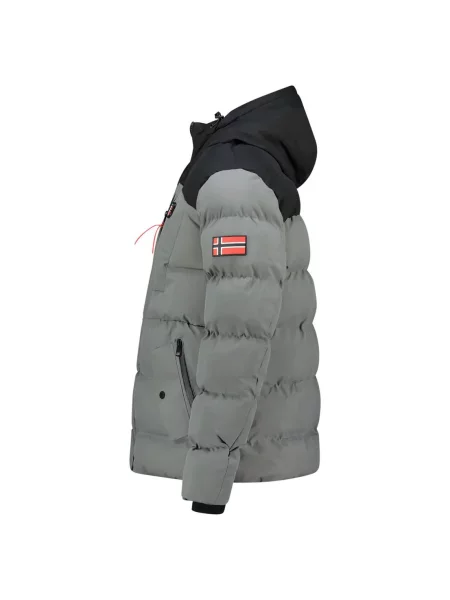 Turystyczna parka GEOGRAPHICAL NORWAY CACHOT GREY DB czarna