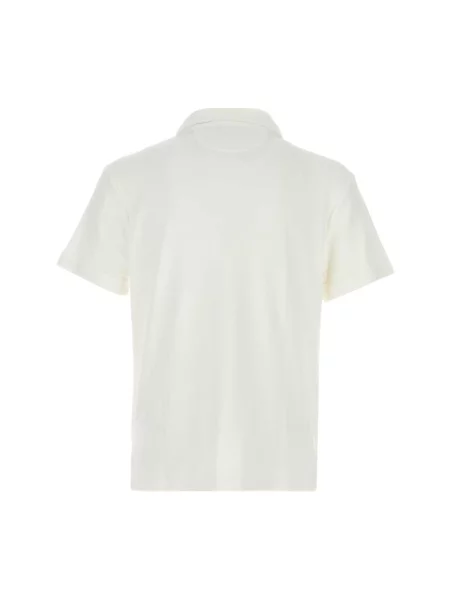 Koszulka polo Polo Ralph Lauren frotte biała