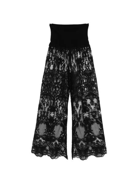 Панталон Maurizio Braschi с дантела черно