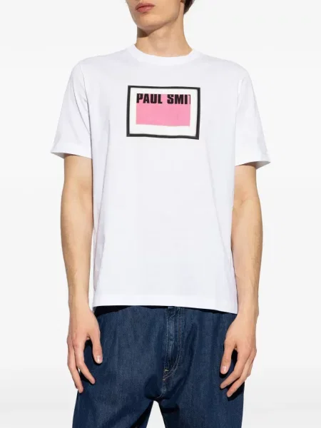 Tricou Ps Paul Smith cu imagine alb