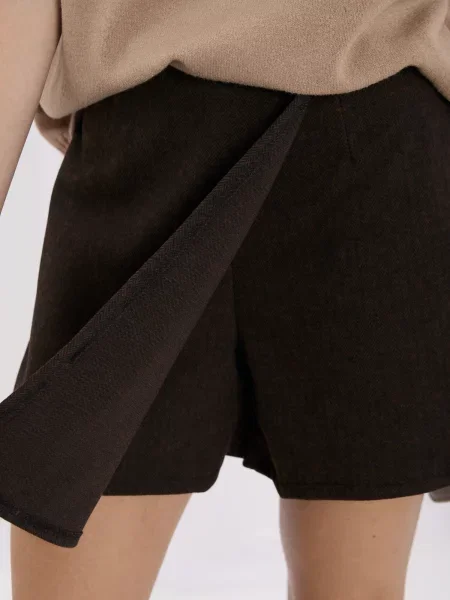 Kratke hlače Italy Moda smeđa