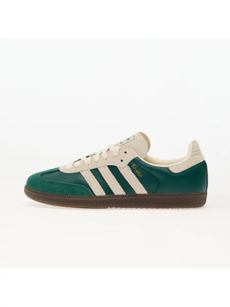 Кожени маратонки adidas Originals Samba OG зелено