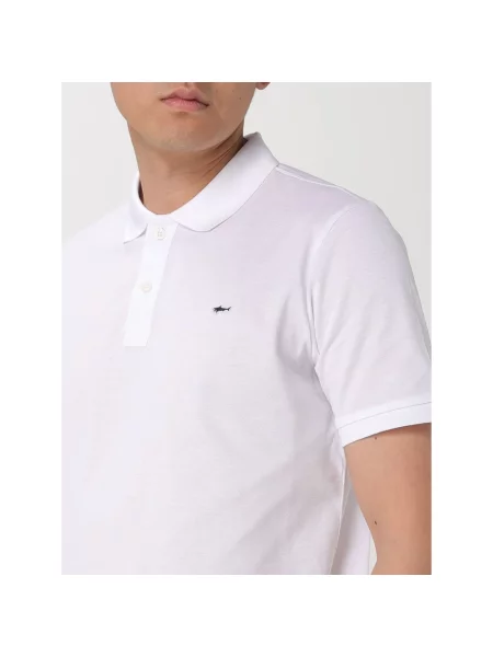 Koszulka polo Paul & Shark biała