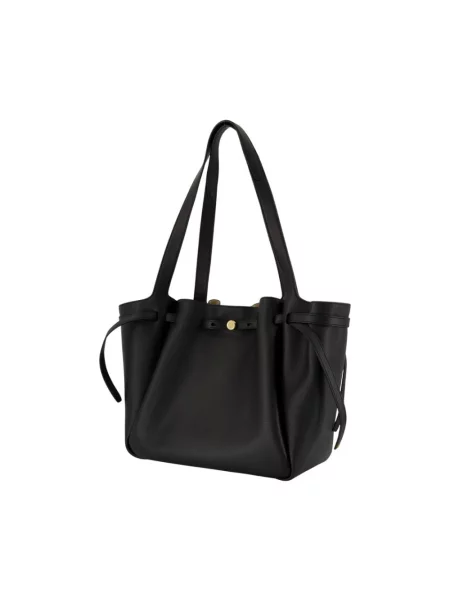 Shopperka Tory Burch skórzana czarna