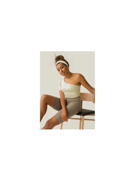 Norba Bike Shorts Mocca Kobiety Szorty Norba Clothing Jasnobrązowy Size: M