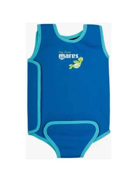 Kombinezon neoprenowy Mares Wrap bez rękawów Baby Blue M niebieski