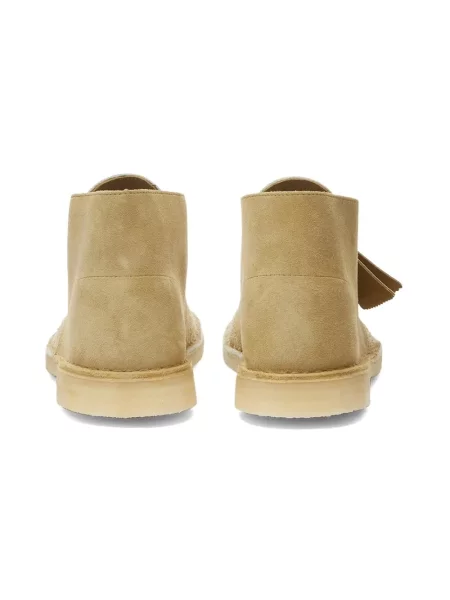 Botki Clarks zamszowe beżowe
