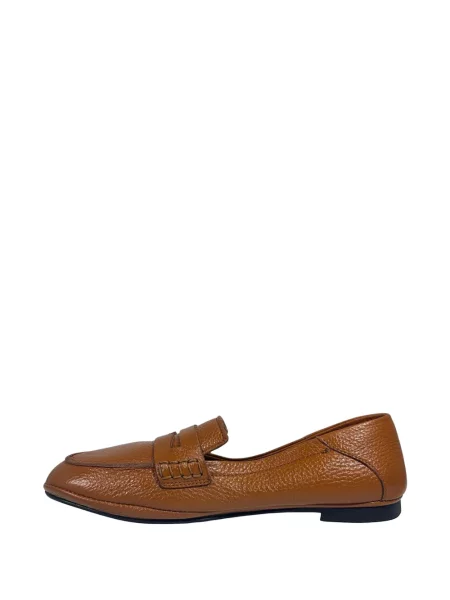 Pantofi loafer Alexander Hotto din piele maro