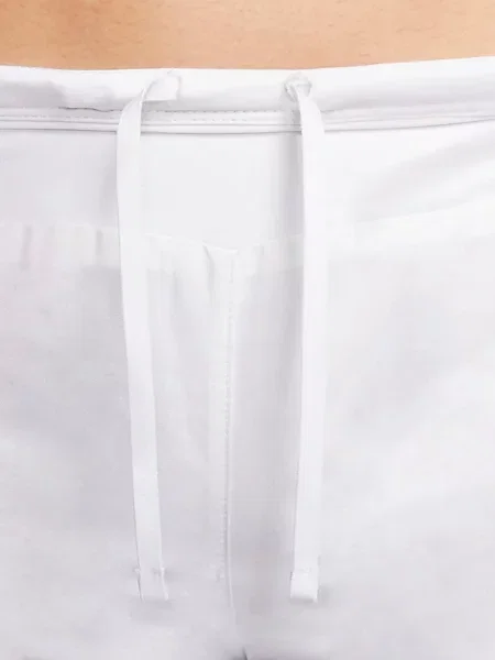 Pantaloni scurți Nike alergare cu talie înaltă în carouri albastru