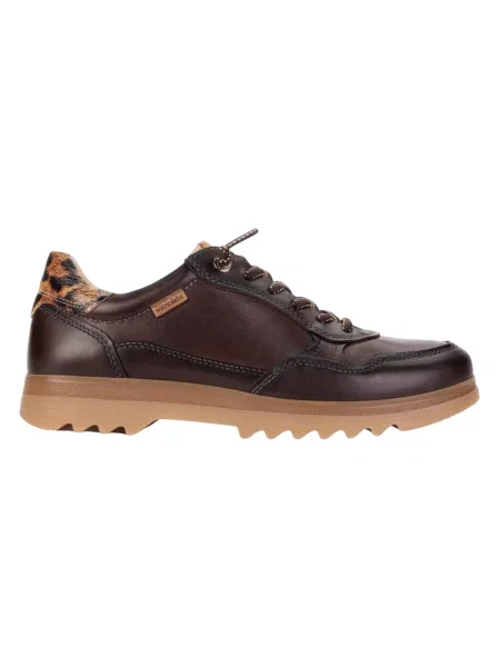Sneakersy Pikolinos skórzane brązowe