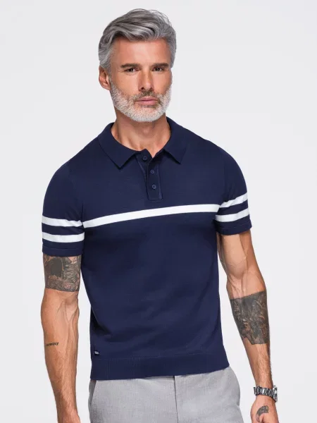 Polo majica Ombre bijela