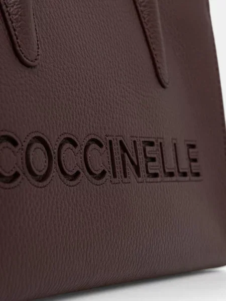 Кожаная сумка через плечо Coccinelle