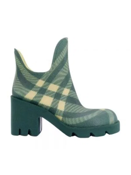 Botki Burberry zielone