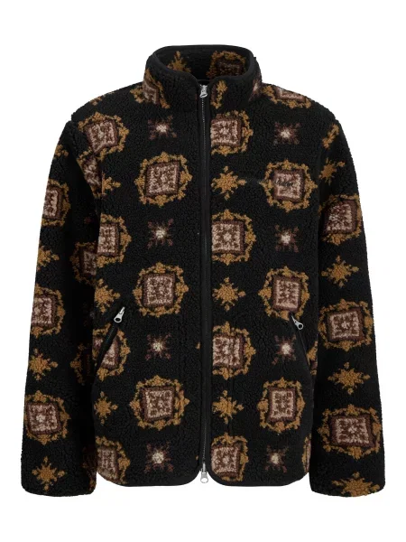 Jack & Jones Junior Geacă de primăvară-toamnă bej / maro negru