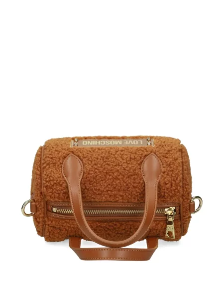 Geantă Love Moschino maro