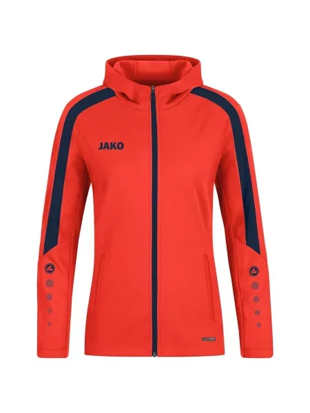Bluza dresowa z kapturem Jako Power czerwona