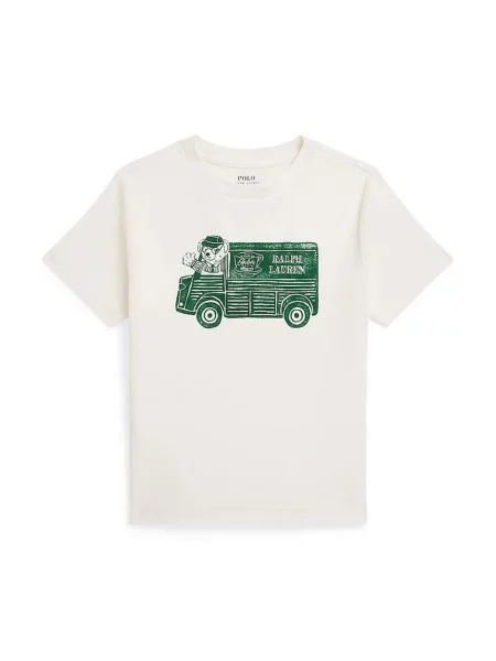 Polo Ralph Lauren Detské tričko biela