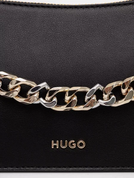 Кожаная сумка через плечо Hugo