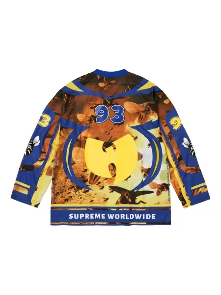 Tricou Supreme lung albastru