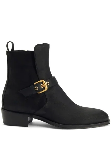 Cizme scurte Giuseppe Zanotti din piele negru