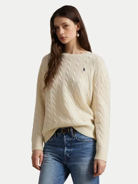 Polo Ralph Lauren Πουλόβερ λευκό