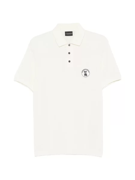 Koszulka polo Emporio Armani z autografem
