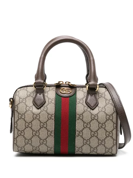 Geantă shopper Gucci maro