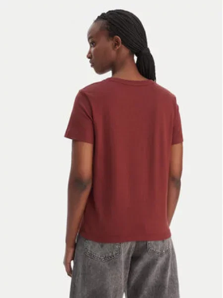 Tričko Calvin Klein Jeans hnědé