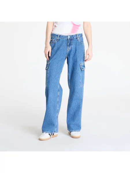 Džíny Calvin Klein Jeans Extreme Low Rise Baggy Jeans Denim Medium