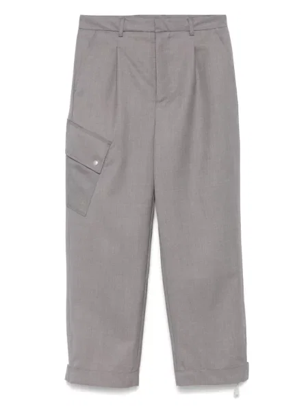 Kalhoty Oamc jersey šedé