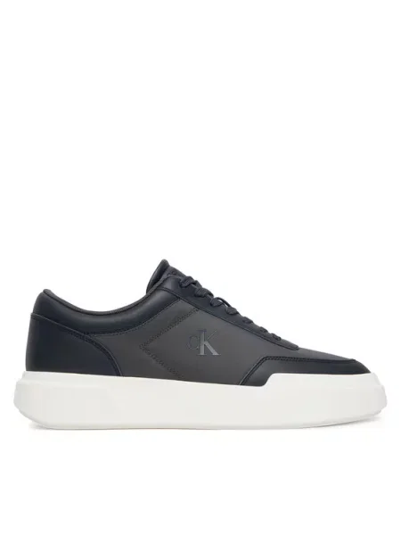 Calvin Klein Sneakers Chunky Cups Laceup Oxf Mix Mat Bleumarin