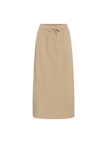 Spódnica Kaffe klasyczna beżowa