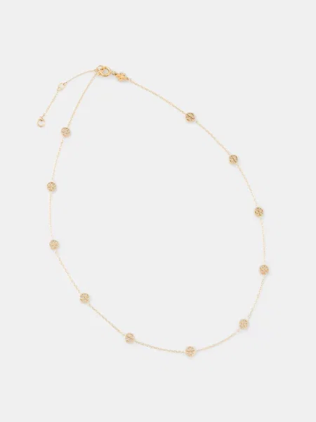Tory Burch lănțișor pentru femei din metal Icon