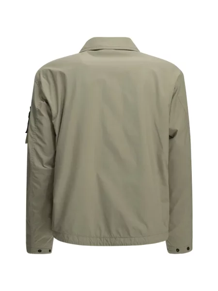 Geacă Stone Island cu strasuri verde