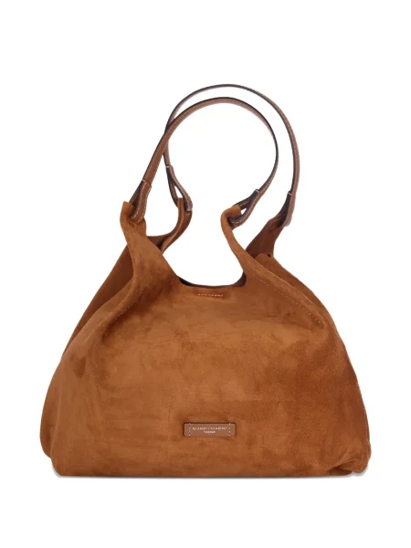 Geanta de piele Gianni Chiarini din piele maro